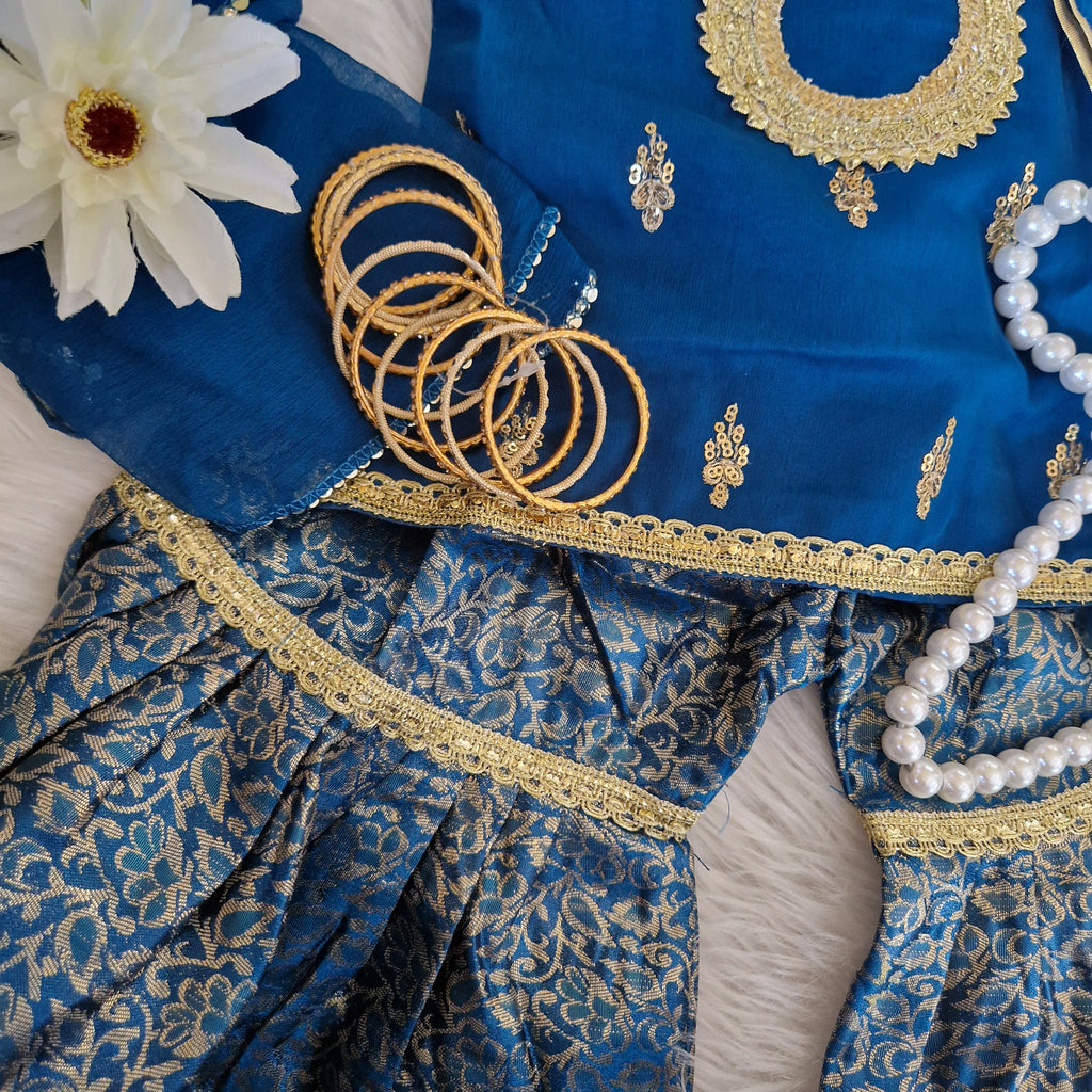 Teal gharara (0-3 months to 4-5 years)