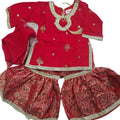 Red gharara(0-3 months -4 years)