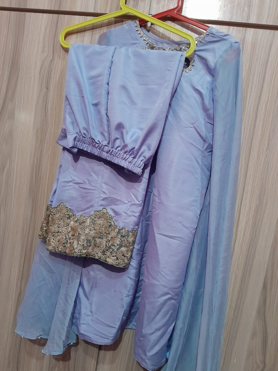 Blue long sleeved Mother daughter set - sold together.